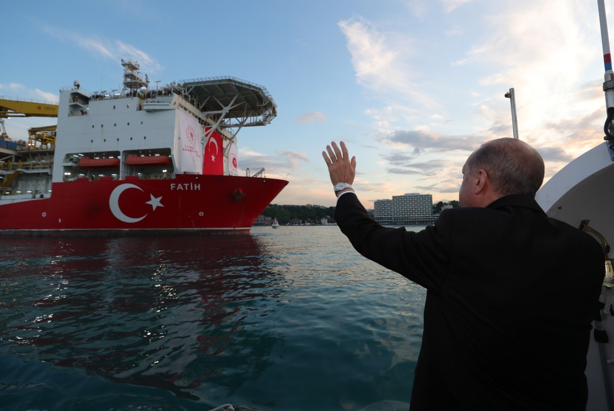 الأسود تركيا البحر تركيا: غاز
