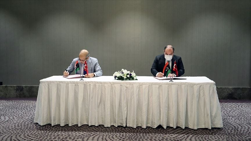 ليبيا تركيا
