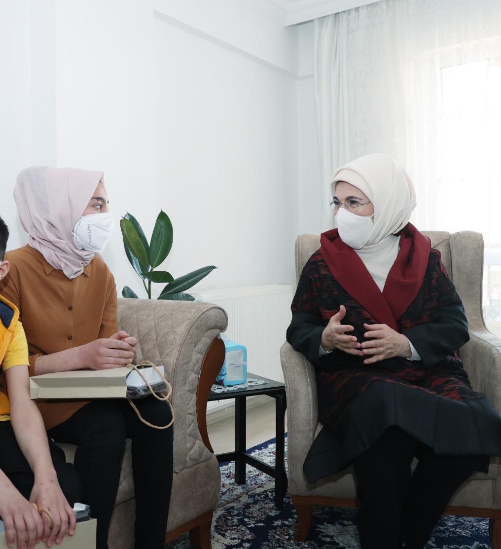أمينة أردوغان عائلة سورية
