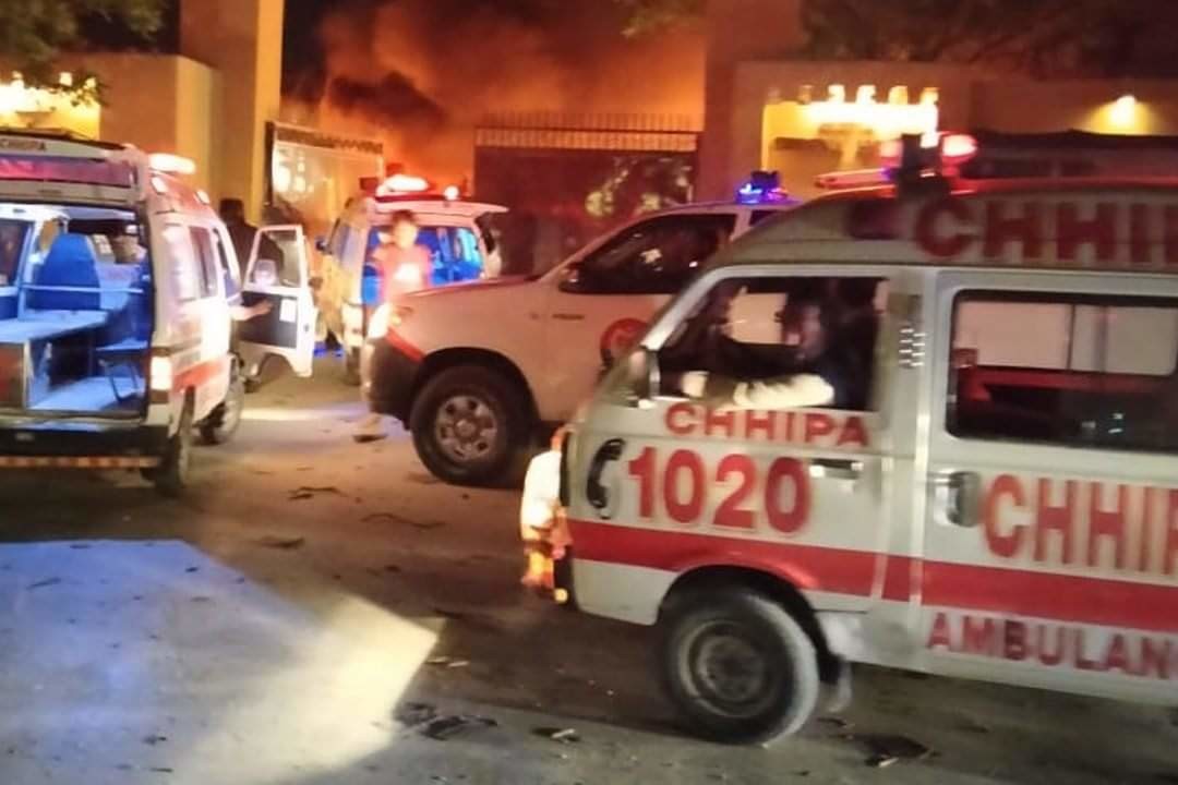 انفجار في باكستان
